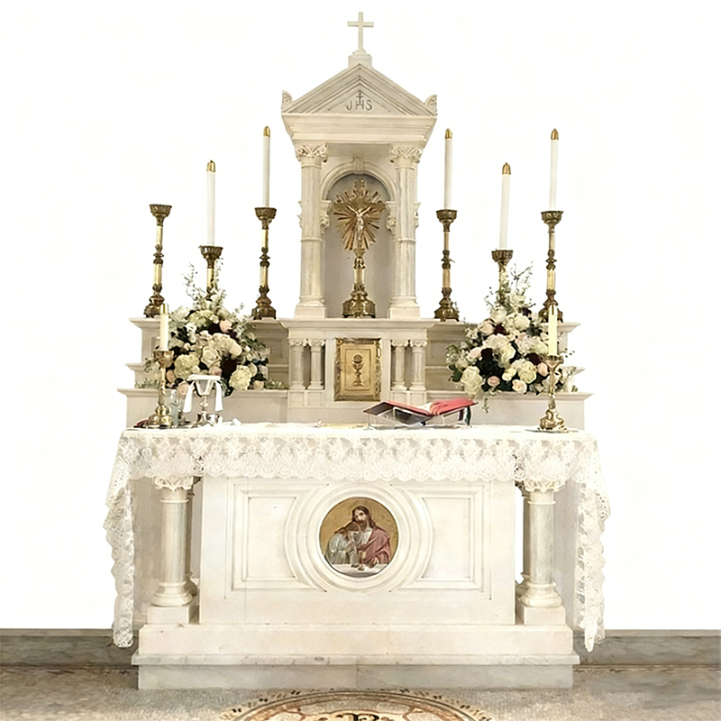Altar da Igreja em Mármore